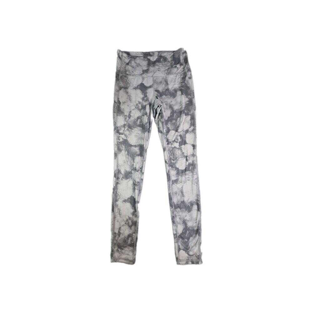 Athleta Chaturanga Leggings Size S Silver Bells High Rise Yoga Pants C38-22